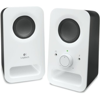 LOGITECH Z150 Stereo Speakers - SNOW WHITE - 3.5 MM - Metoo (1)