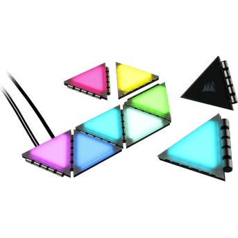 CORSAIR iCUE LC100 Smart Case Lighting Triangles, Starter Kit - Metoo (1)