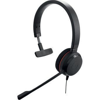 JABRA EVOLVE 20 MS Mono USB Headband, Noise cancelling,USB connector, with mute-button and volume control on the cord, with foam ear cushion, Microsoft optimized - Metoo (1)
