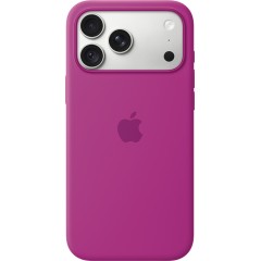 iPhone 18 Pro Max Silicone Case with MagSafe - Magenta, Model A3702..