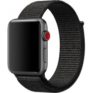 Ремешок для Apple Watch 42mm Black Sport Loop - L