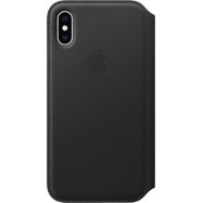 iPhone XS Leather Folio - Black, Model