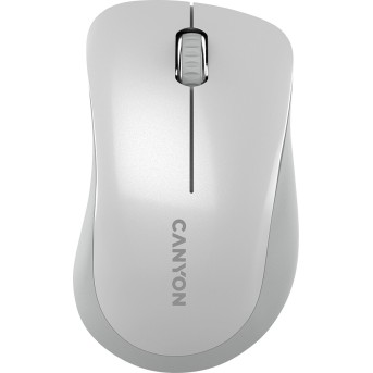 CANYON mouse MW-11 Wireless White Grey - Metoo (1)