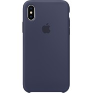 Чехол для смартфона Apple iPhone X Силиконовый Темно-синий