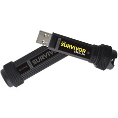 Corsair Flash Survivor Stealth USB 3.0 64GB, Military-Style Design, Plug and Play, EAN:0843591066389