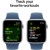 Apple Watch SE 2024 GPS 40mm Silver Aluminium Case with Denim Sport Band - S/<wbr>M,Model A2722 - Metoo (10)