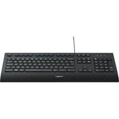 LOGITECH K280e Corded Keyboard - BLACK - USB - RUS - B2B