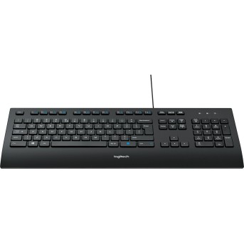 LOGITECH K280e Corded Keyboard - BLACK - USB - RUS - B2B - Metoo (1)