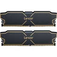 Lexar 32GB Kit (2x16GB) THOR DDR5 6000 CL38 1.3V Memory with heatsink, Dual pack, Black Color..