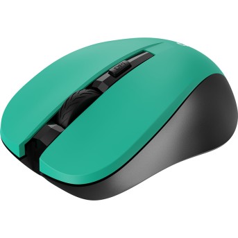 CNE-CMSW1GR CANYON мышь, цвет - зеленый, беспроводная 2.4 Гц, DPI 800/<wbr>1000/<wbr>1200 DPI, 3 кнопки и колесо прокрутки, прорезиненное покрытие - Metoo (3)