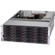 Платформа Supermicro server barebone SSG-640P-E1CR36H Dual Socket P+, 36 3.5"/2.5" Hot-swap SAS3/SATA3 drives, 7x 8cm hot-swap counter-rotate redundant PWM cooling fans, HW RAID support via Broadcom 3908, 1600W RPSU
