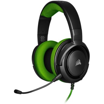 Corsair HS35 STEREO Gaming Headset, Green (EU Version), EAN:0840006607595 - Metoo (2)