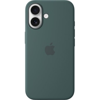 iPhone 16 Silicone Case with MagSafe - Lake Green,Model A3313 - Metoo (2)