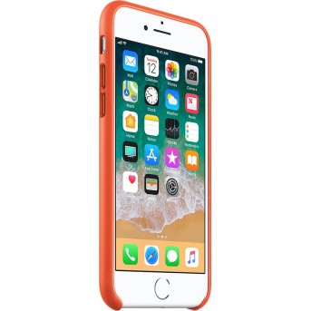 Чехол для смартфона iPhone 8 / 7 Leather Case Bright Orange - Metoo (2)