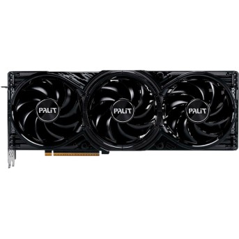 PALIT GeForce RTX 5080 GamingPro 16GB GDDR7, 256 bit, 1x HDMI 2.1b, 3x DP 2.1b, 3 Fan, 1x 16-pin pwr connector, 850W, 331.9 x 127.1 x 60 mm, NE75080019T2-GB2031A в Metoo.kz - Metoo (2)