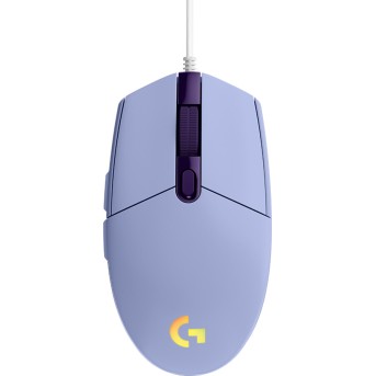 LOGITECH G102 LIGHTSYNC Corded Gaming Mouse - LILAC - USB - EER - Metoo (1)