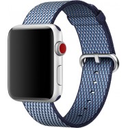 Ремешок для Apple Watch 42mm Midnight Blue Из плетенного нейлона (Demo)