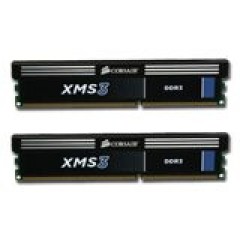 Corsair DDR3, 1333MHz 8GB 2x512Mx64non-ECC 2x240 DIMM, unbuffered, 9-9-9-24, XMS, 1.50V, matched pair, EAN:0843591008693