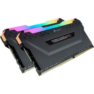 Corsair DDR4, 3200MHz 16GB 2x8GB DIMM, Unbuffered, 16-18-18-36, XMP 2.0, VENGEANCE RGB PRO Heatspr..