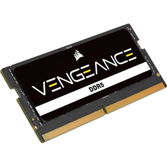 Corsair DDR5, 4800MT/<wbr>s 16GB 1x16GB SODIMM, Unbuffered, 40-40-40-77, Black PCB, Std PMIC, 1.1V, VENGEANCE DDR5 SODIM, EAN:0840006662235 - Metoo (2)
