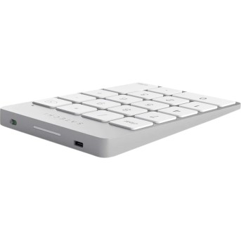 SATECHI Aluminum Slim Rechargeable Bluetooth Keypad Silver - Metoo (3)