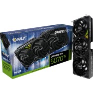 PALIT GeForce RTX 5070 Ti GamingPro-S 16GB GDDR7 256 bit, 1x HDMI 2.1b, 3x DP 2.1b, 3 Fan, 1x 16-p..