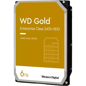 HDD Server WD Gold (3.5'', 6TB, 128MB, 7200 RPM, SATA 6 Gb/<wbr>s) - Metoo (1)