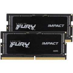 Kingston DRAM 16GB 4800MT/s DDR5 CL38 SODIMM (Kit of 2) FURY Impact PnP..