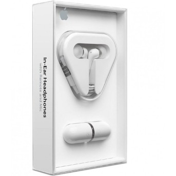Наушники Apple in-ear headphones w/ remote mic - Metoo (1)