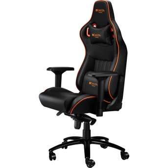 Кресло для геймеров Canyon Corax CND-SGCH5 черно-оранжевое - Metoo (6)