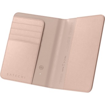 SATECHI Vegan-Leather FindAll Passport Cover (Desert Rose) в Metoo.kz - Metoo (4)