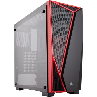Corsair Carbide SPEC-04 Mid-Tower Termpered Glass Gaming Case, Black & Red, EAN:0843591032308 - Metoo (1)
