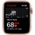 Apple Watch SE GPS, 44mm Gold Aluminium Case with Starlight Sport Band - Regular, Model A2352 - Metoo (12)