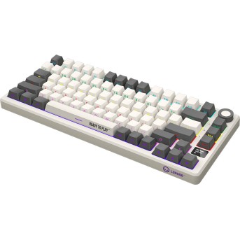 LORGAR KBP7075W, Wireless 75% Mechanical Gaming Keyboard Pro, Beige, EN/RU layout в Metoo.kz - Metoo (7)