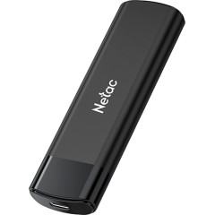 Netac WH61D NVMe to USB3.0 External HDD/SSD Case, Slide Aluminum Cover, with USB3.0 C to A and C t..