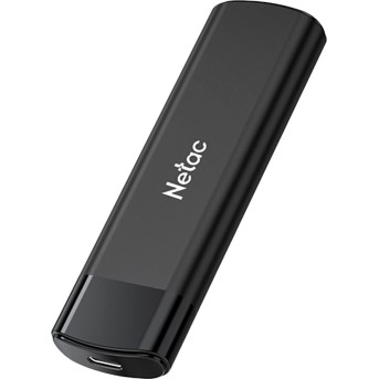 Netac WH61D NVMe to USB3.0 External HDD/SSD Case, Slide Aluminum Cover, with USB3.0 C to A and C to C cable в Metoo.kz - Metoo (1)