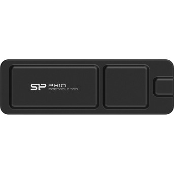 Silicon Power PX10 512GB Portable SSD USB 3.2 Gen2, R/W: up to 1050MB/s; 1050MB/s, Black в Metoo.kz - Metoo (1)