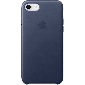 iPhone 8 / 7 Leather Case - Midnight Blue - Metoo (1)