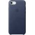 iPhone 8 / 7 Leather Case - Midnight Blue - Metoo (1)