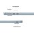 MacBook Air 13-inch,Sky Blue,Model A3449,M5 CHIP WITH 10C CPU, 10C GPU,16GB unified memory,70W Dual USB-C Power Adapter,1TB SSD storage,Two Thunderbolt 4 Ports,Touch ID,Liquid Retina display,Force Touch Trackpad, KEYBOARD-SUN в Metoo.kz - Metoo (8)