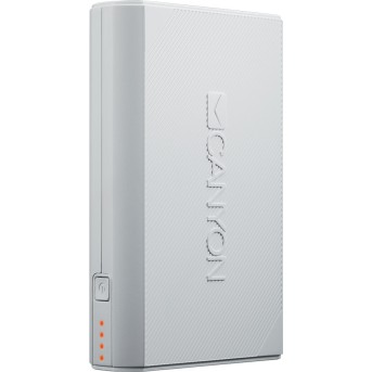 CANYON Power bank 7800mAh built-in Lithium-ion battery, 2 USB port max output 5V2A, input 5V2A. White - Metoo (1)