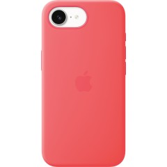 iPhone 17e Silicone Case with MagSafe - Bright Guava,Model A3646..