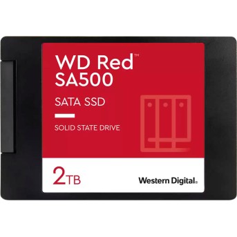 SSD WD Red (2.5'', 2TB, SATA III 6 Gb/s) в Metoo.kz - Metoo (1)