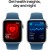 Apple Watch SE 2024 GPS 40mm Silver Aluminium Case with Denim Sport Band - S/<wbr>M,Model A2722 - Metoo (9)