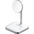 Беспроводное зарядное устройство-подставка Satechi Magnetic 2-in-1 Wireless Charging Stand. Материал алюминий. Цвет: серый космос. - Metoo (1)