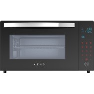 AENO Electric Oven EO1: 1600W, 30L, 6 automatic programs+Defrost+Proofing Dough, Grill, Convection, 6 Heating Modes, Double-Glass Door, Timer 120min, LCD-display