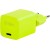 ttec SmartCharger GAN 20W PD Travel Fast Charger + USB-C - Lightning Cable 120cm, Neon Yellow в Metoo.kz - Metoo (2)