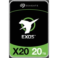 HDD Server SEAGATE Exos X20 20TB 512e/4KN SED (3.5", 256MB, 7200RPM, SAS 12Gbps)