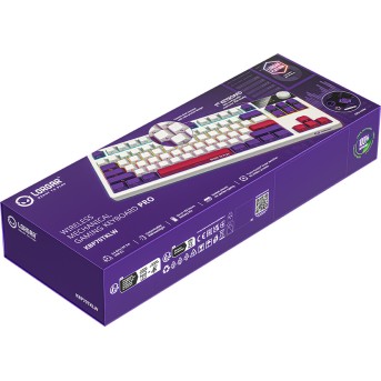 LORGAR KBP70TKLW, Wireless TKL Mechanical Gaming Keyboard Pro, White, EN/RU layout в Metoo.kz - Metoo (9)