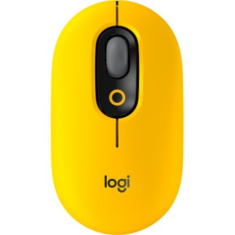 LOGITECH POP Bluetooth Mouse - BLAST-YELLOW - Metoo (1)